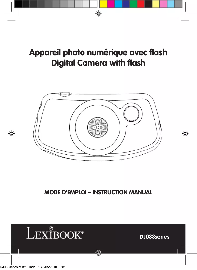 Página 1 del manual Manual de usuario Lexibook DJ033