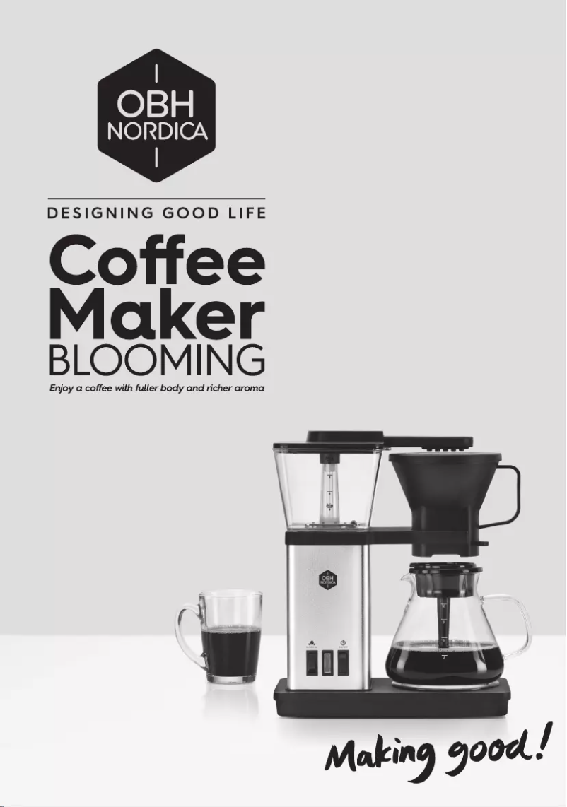 Imagen de la primera página del manual del dispositivo Blooming 2411