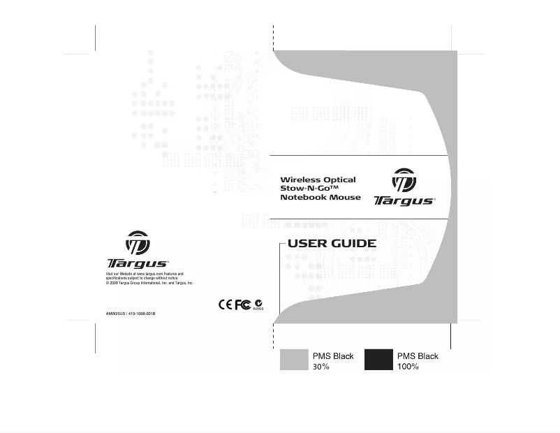 Página 1 del manual Manual de usuario Targus AMW26US