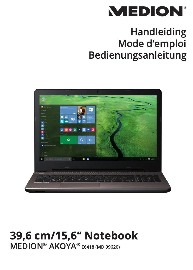 Página nº 1 - Manual de usuario Medion Akoya E6418 MD 99620