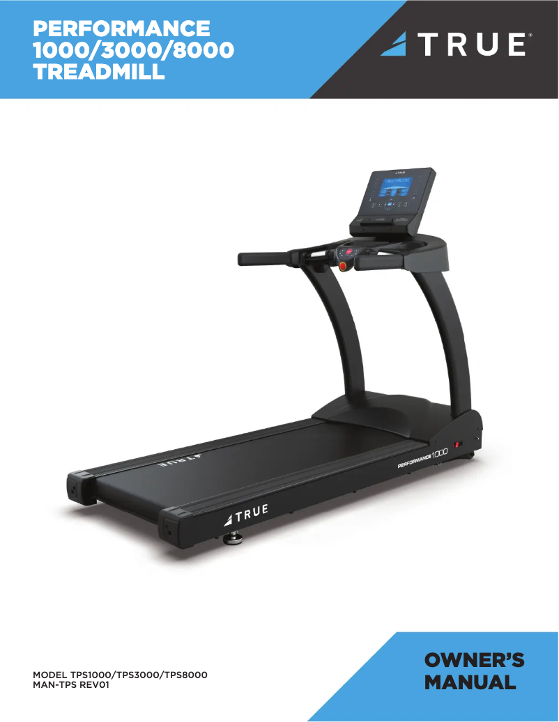 Imagen de la primera página del manual del dispositivo Performance 8000