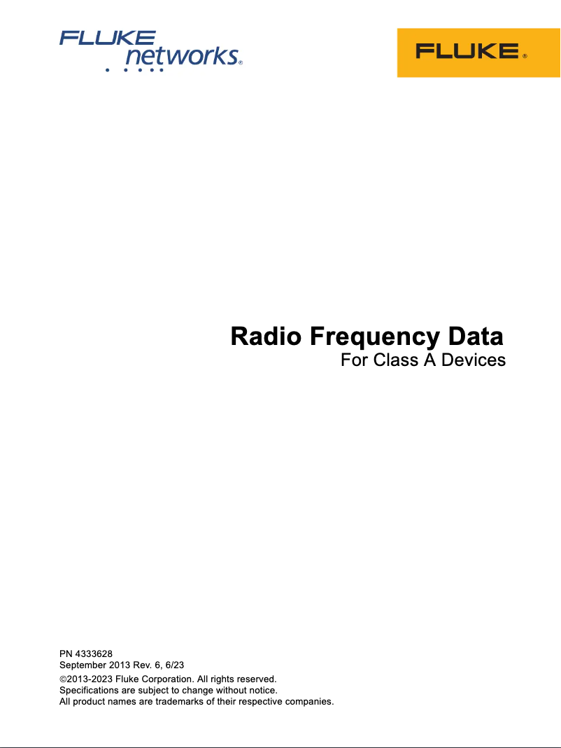 Imagen de la primera página del manual del dispositivo TruTest SMFT-1000