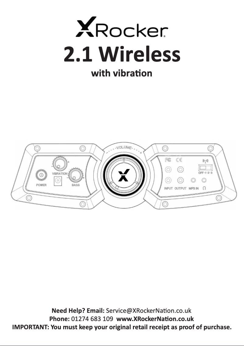 Imagen de la primera página del manual del dispositivo Vision 2.1
