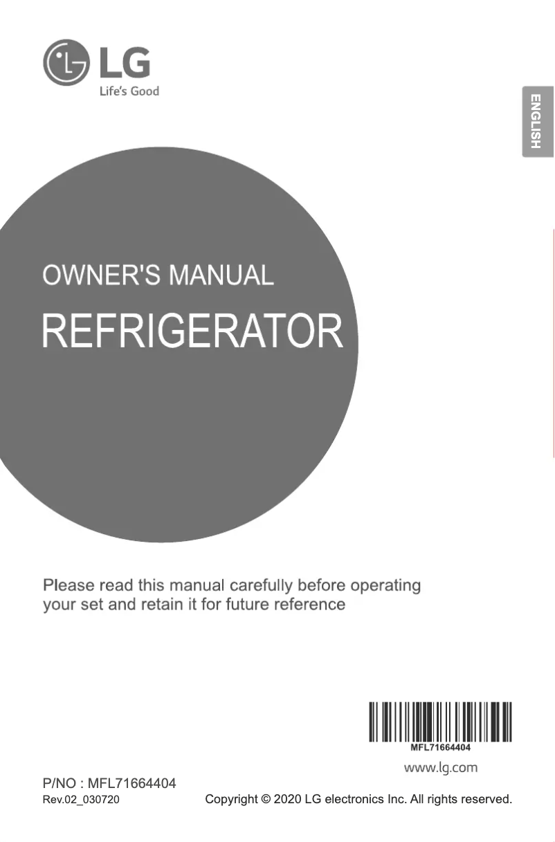 Página nº 1 - Manual de usuario LG GL-C432HXCL