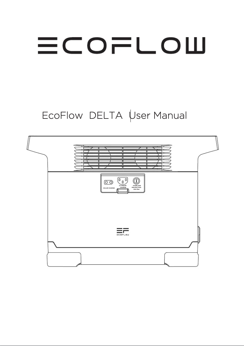 Página nº 1 - Manual de usuario EcoFlow DELTA