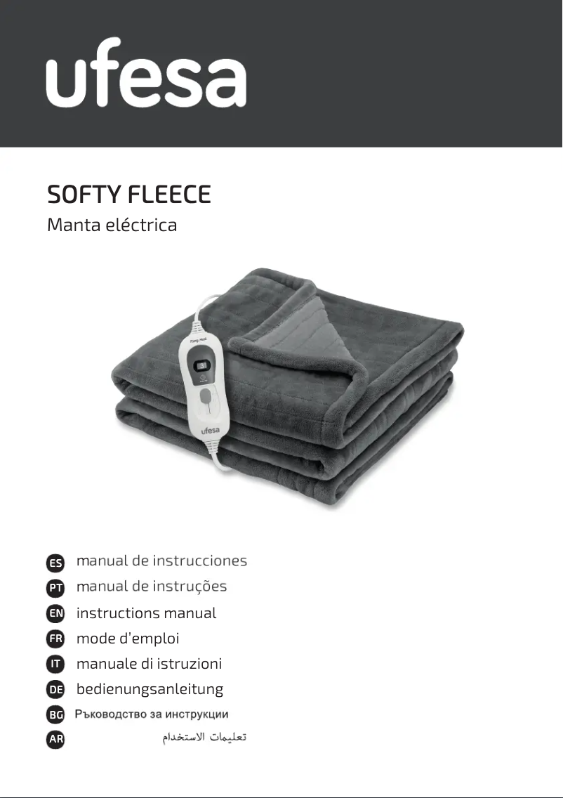 Imagen de la primera página del manual del dispositivo Softy Fleece
