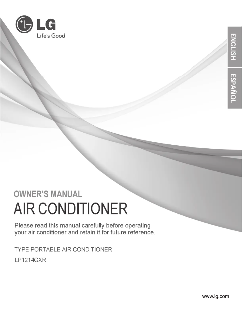 Página nº 1 - Manual de usuario LG LP1214GXR