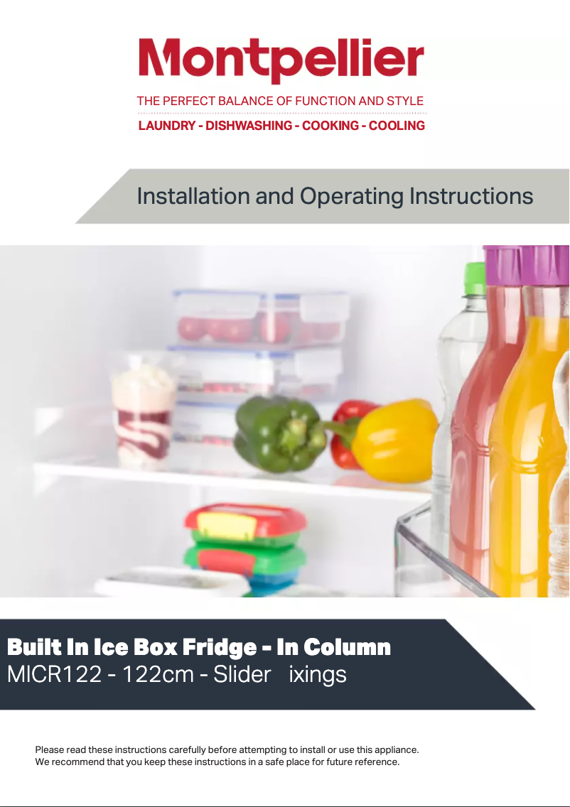 Imagen de la primera página del manual del dispositivo MICR122