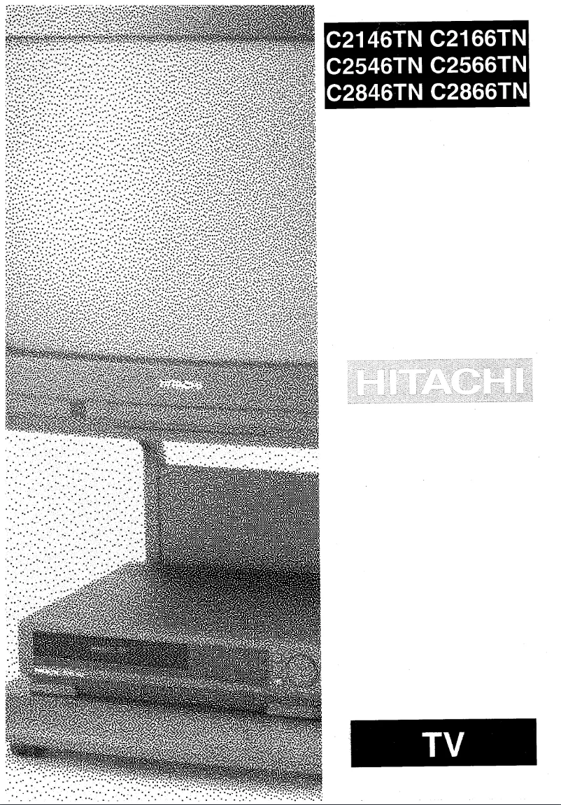 Página 1 del manual Manual de usuario Hitachi C2166TN