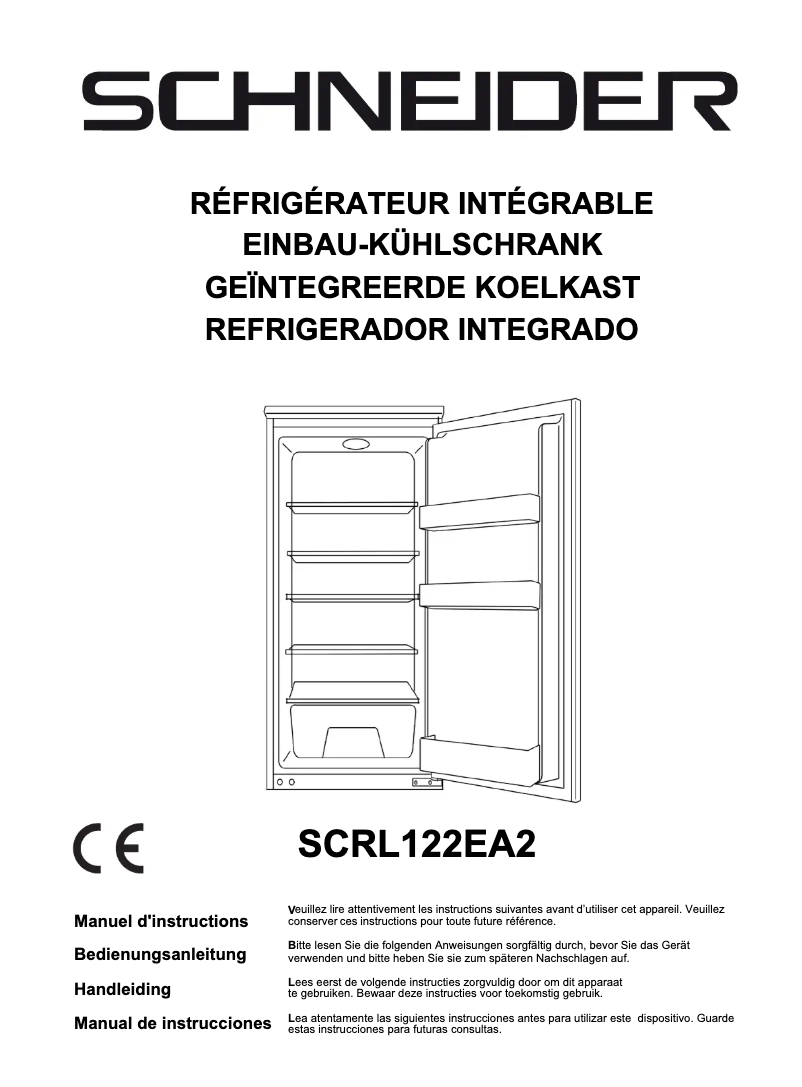 Imagen de la primera página del manual del dispositivo SCRL122EA2