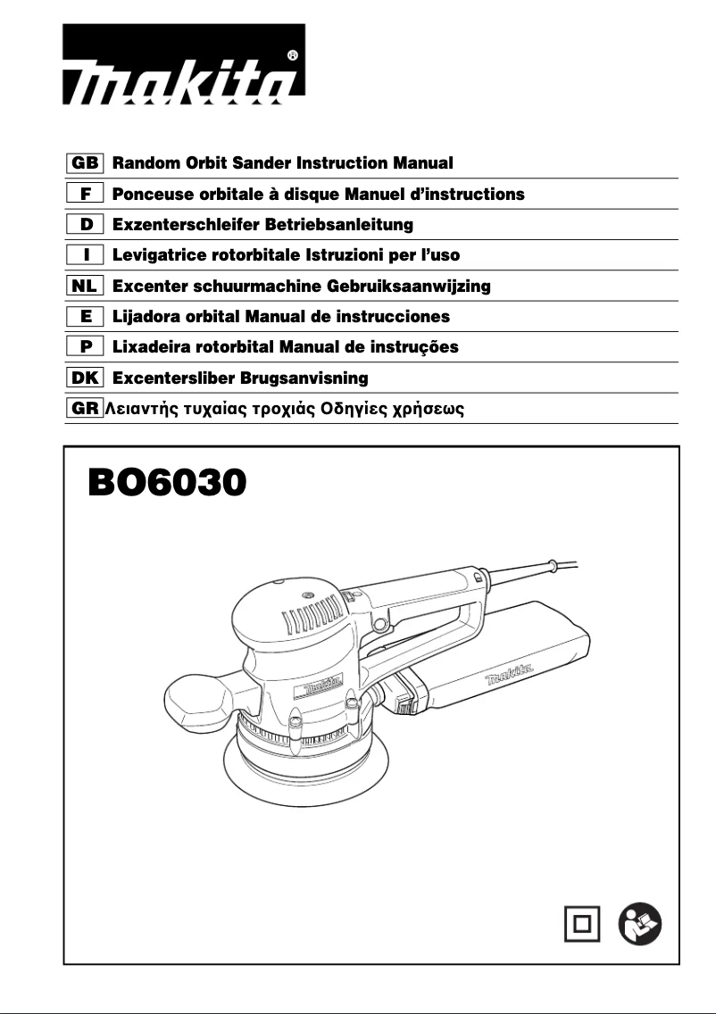 Imagen de la primera página del manual del dispositivo BO6030JX