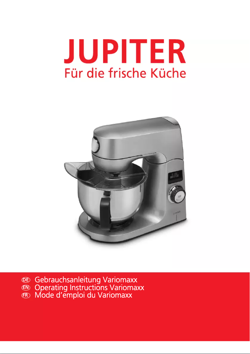 Página 1 del manual Manual de usuario Jupiter Variomaxx
