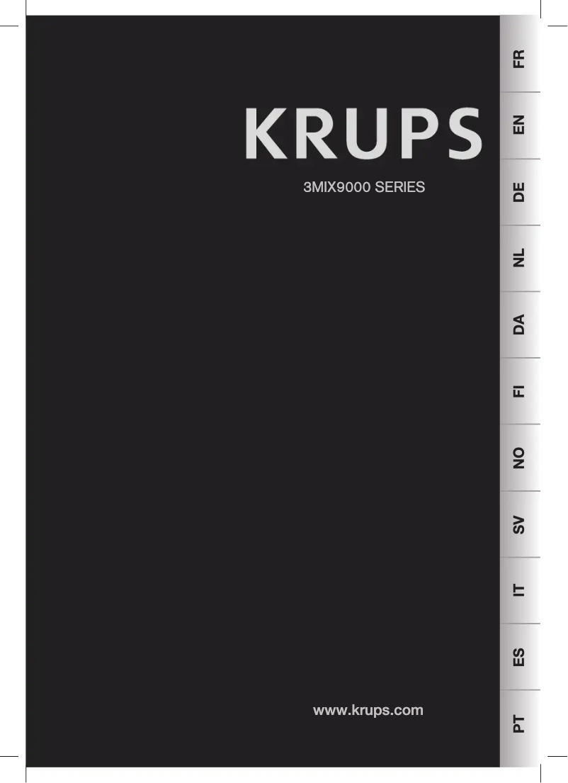 Página 1 del manual Manual de usuario Krups GN 9061