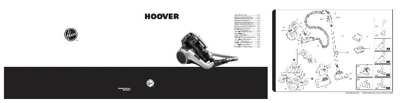 Página 1 del manual Manual de usuario Hoover ST71_ST20011