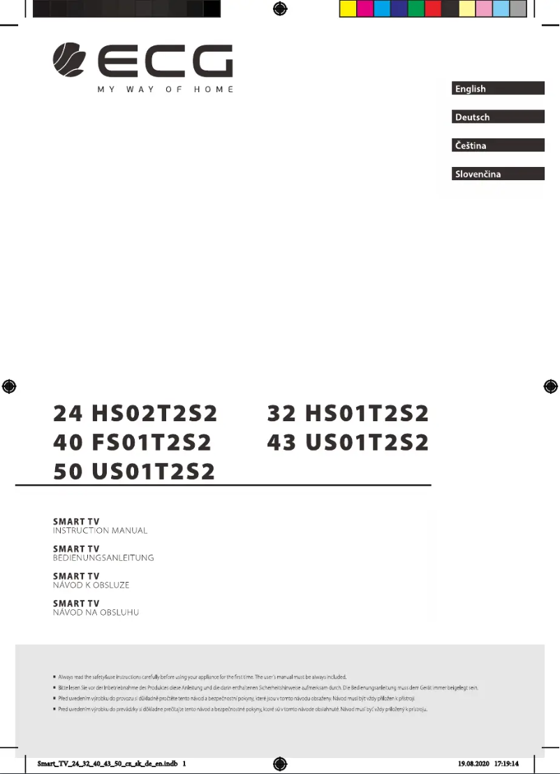 Imagen de la primera página del manual del dispositivo 24 HS02T2S2