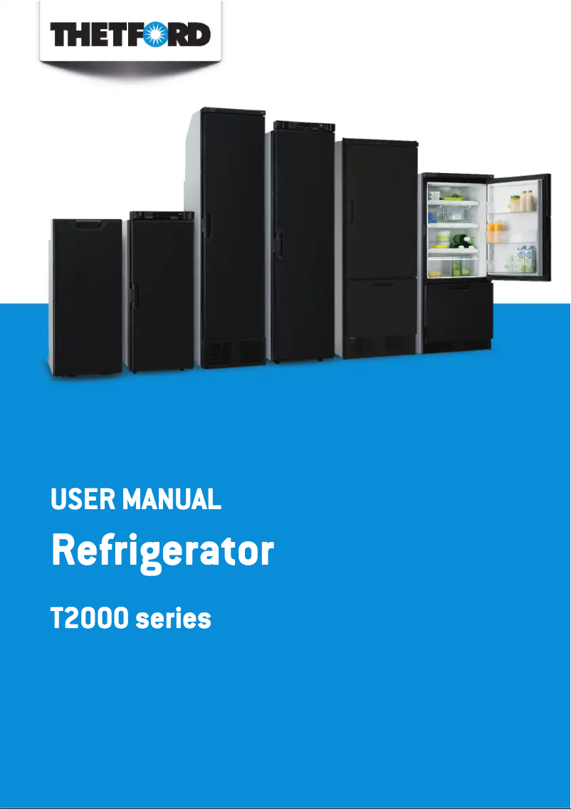 Imagen de la primera página del manual del dispositivo T2000