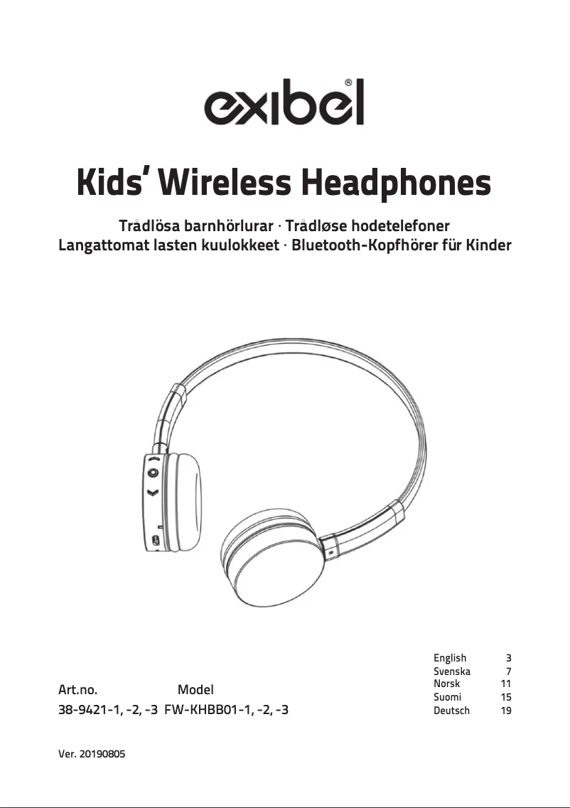 Imagen de la primera página del manual del dispositivo 38-9421-1