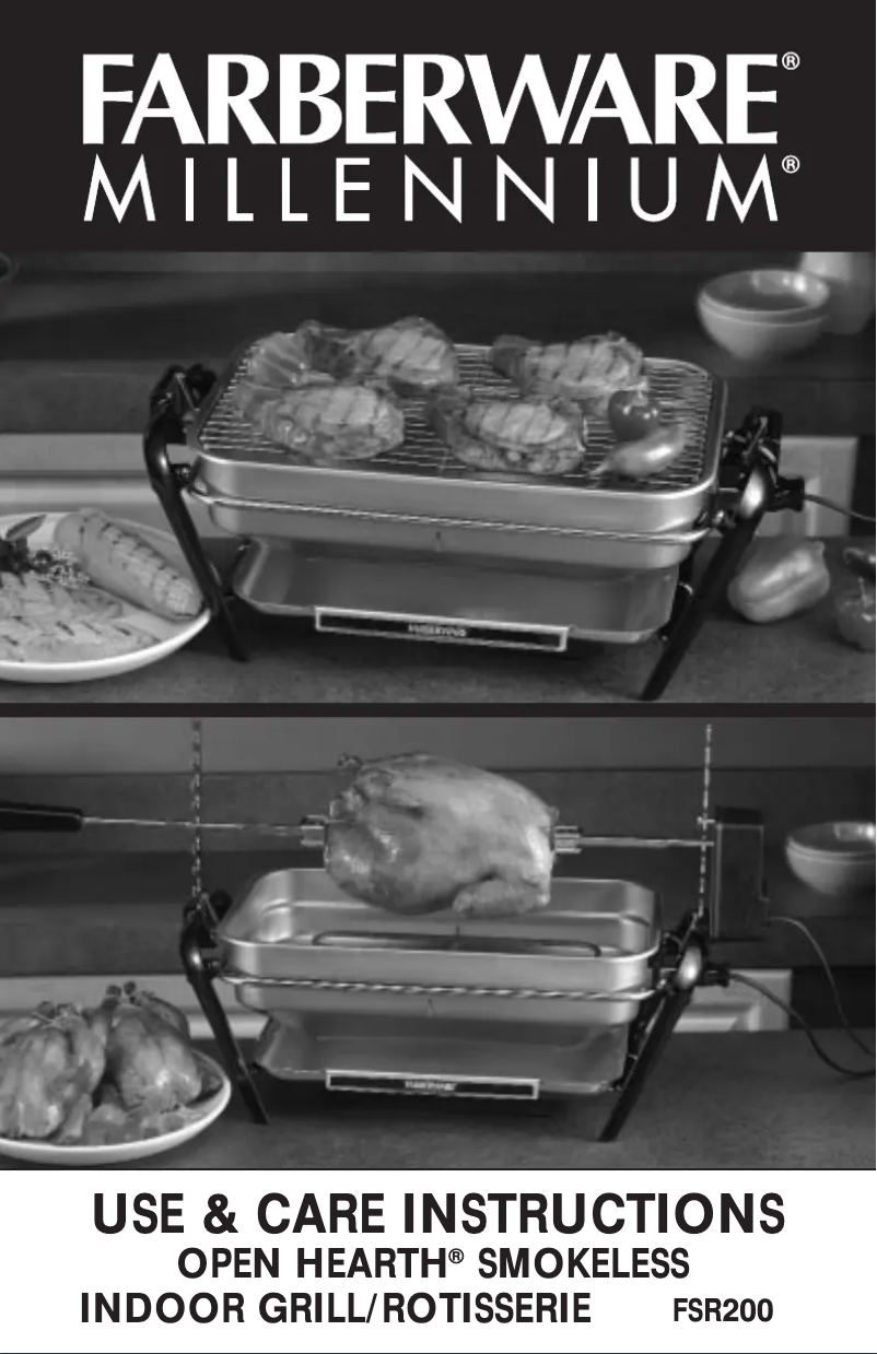 Página nº 1 - Manual de usuario Farberware FSR200