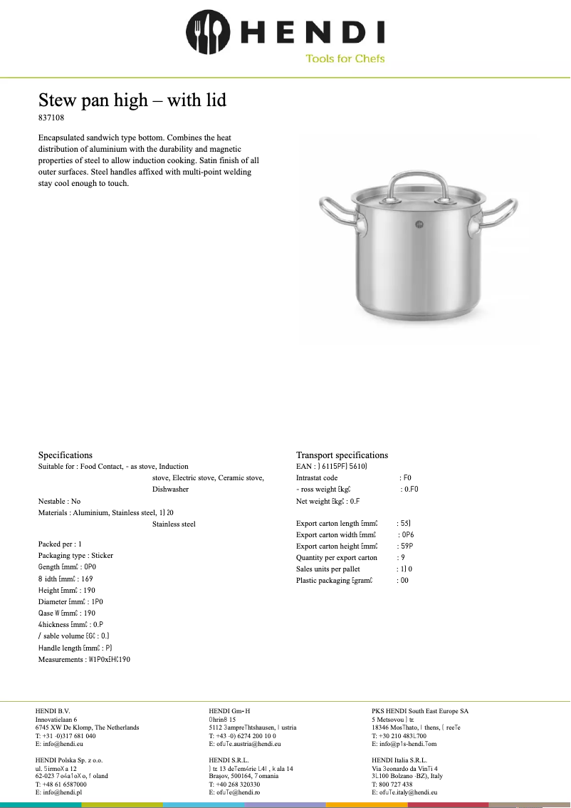 Imagen de la primera página del manual del dispositivo 837603