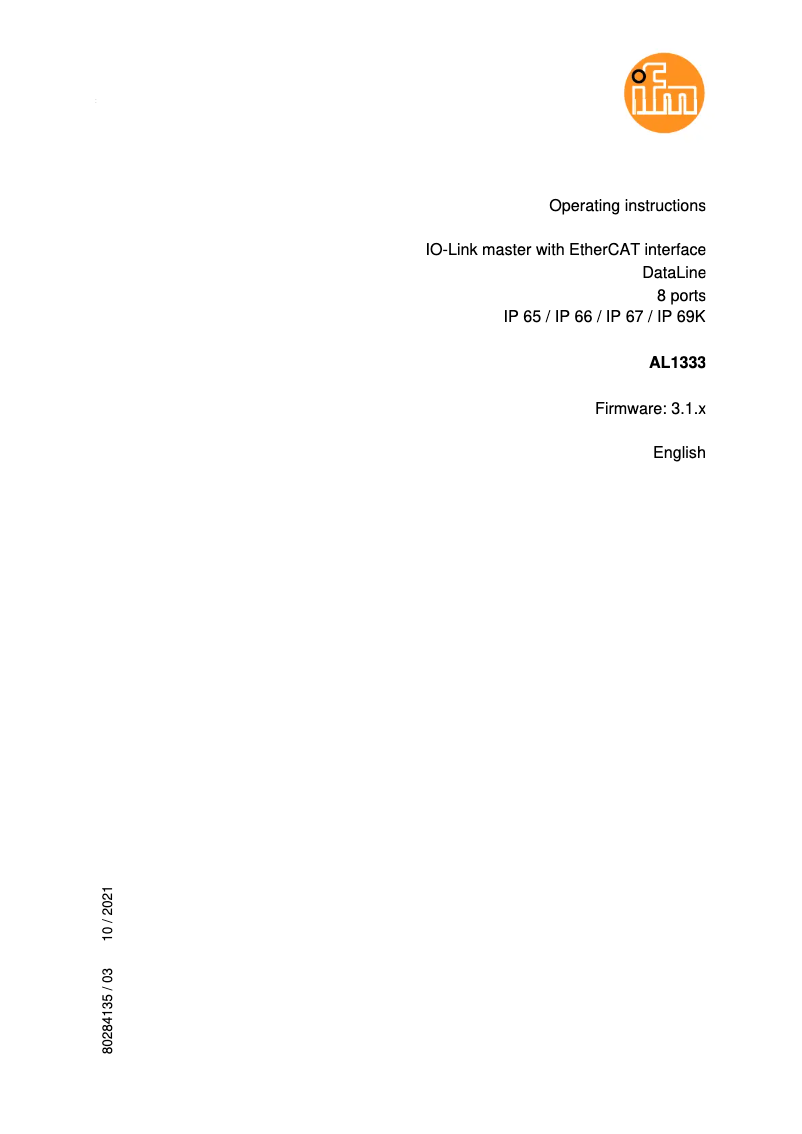 Imagen de la primera página del manual del dispositivo AL1333