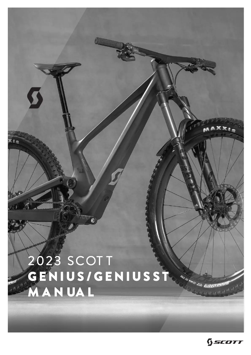 Página 1 del manual Manual de usuario Scott Genius 910