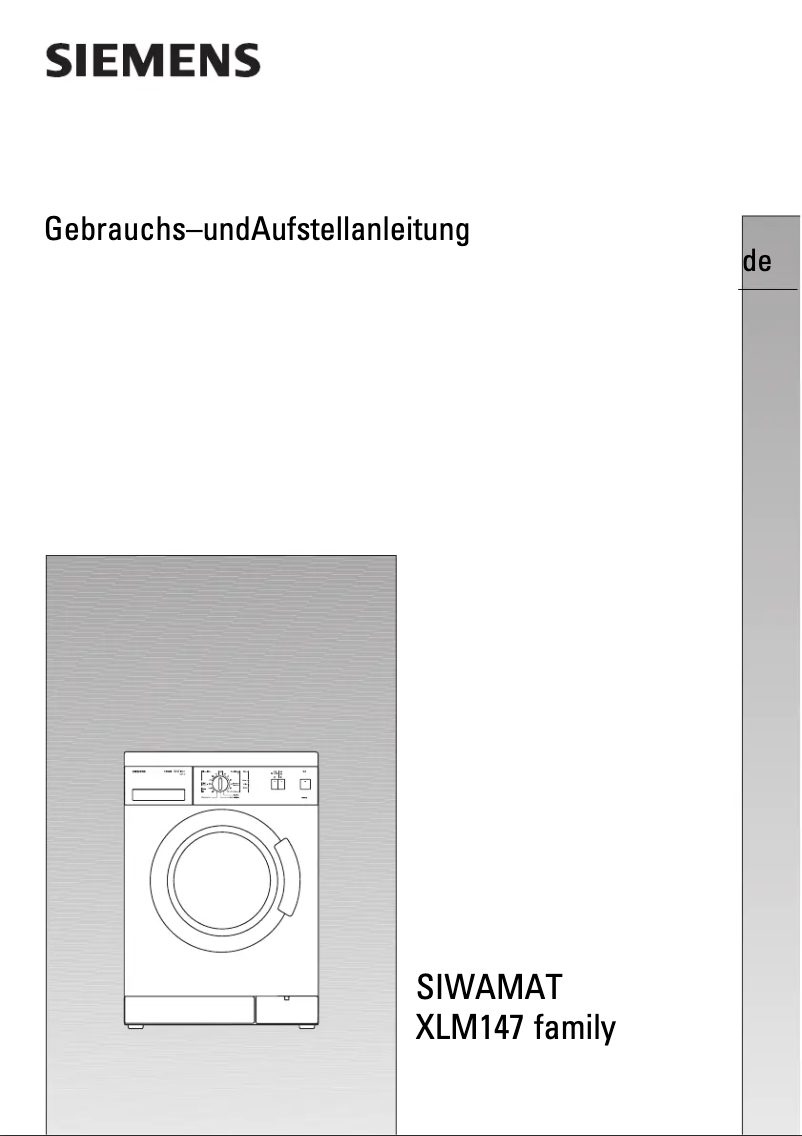 Imagen de la primera página del manual del dispositivo WXLM148S