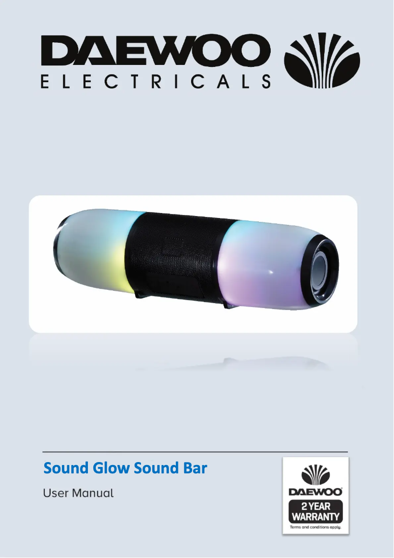 Página 1 del manual Manual de usuario Daewoo AVS1407