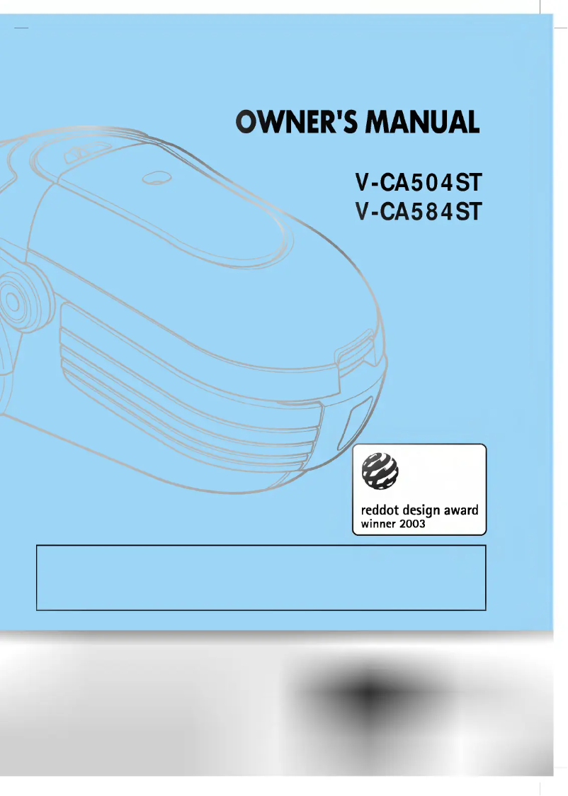 Página 1 del manual Manual de usuario LG V-CA504ST