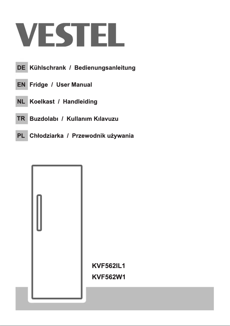 Imagen de la primera página del manual del dispositivo KVF562IL1