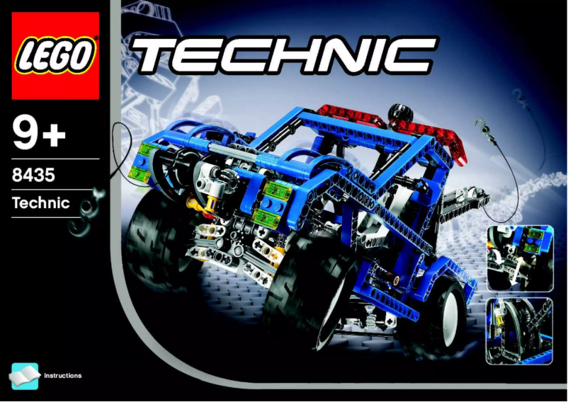 Página 1 del manual Manual de usuario Lego Technic 8435