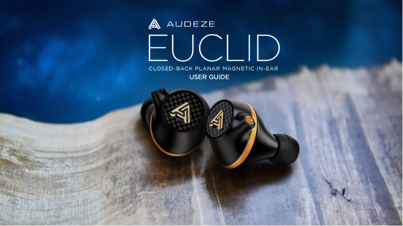 Página 1 del manual Manual de usuario Audeze Euclid