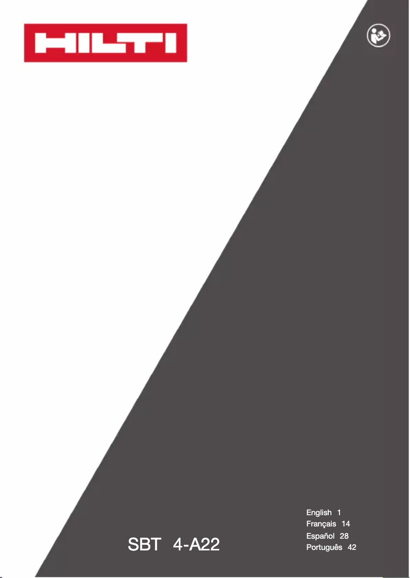 Página nº 1 - Manual de usuario Hilti S-BT-EF HC