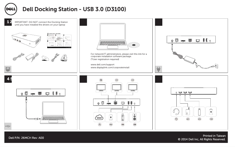 Página 1 del manual Manual de usuario Dell D3100