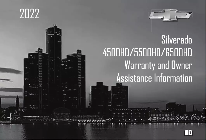 Imagen de la primera página del manual del dispositivo Silverado (2022)