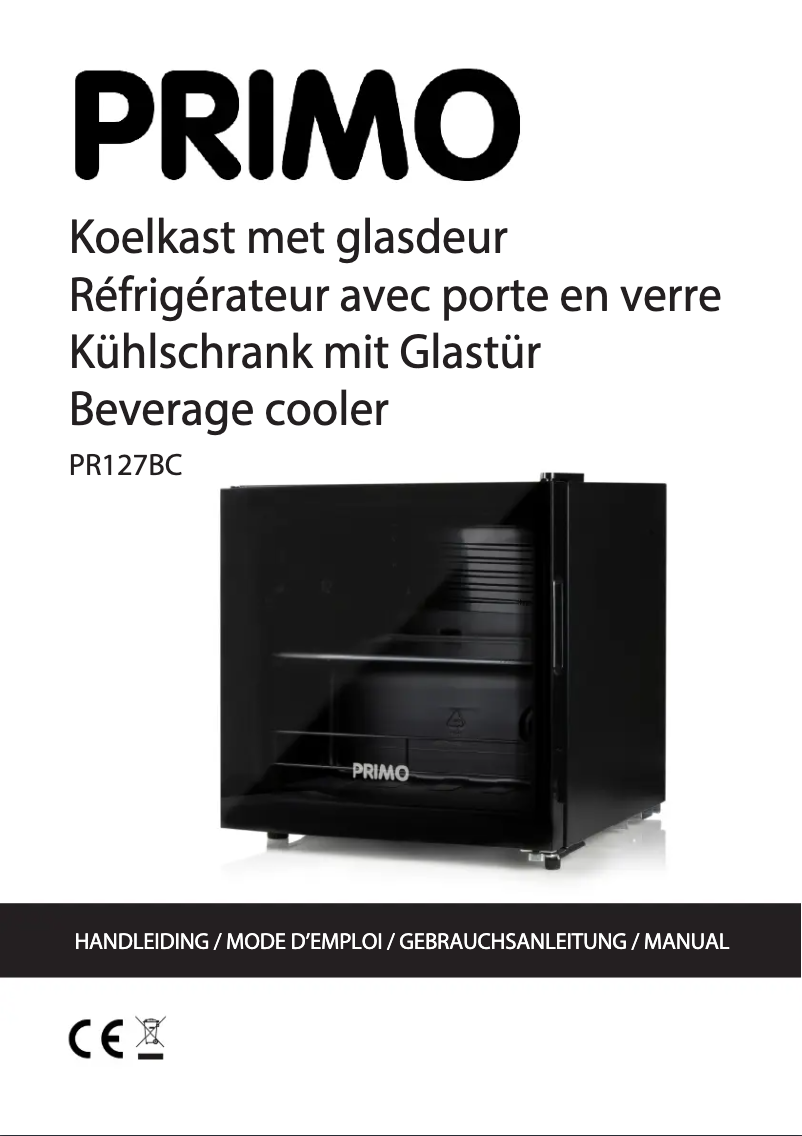 Página 1 del manual Ficha técnica Primo PR127BC