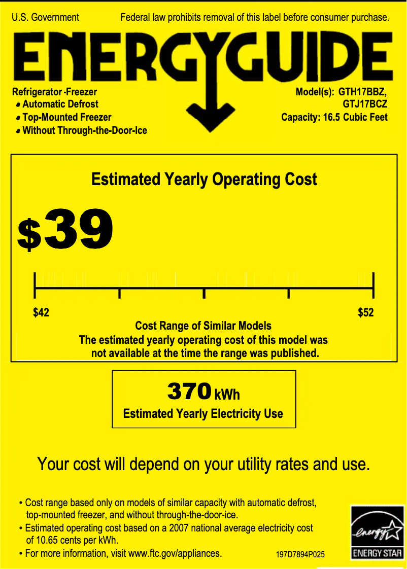 Imagen de la primera página del manual del dispositivo GTJ17BCZSA