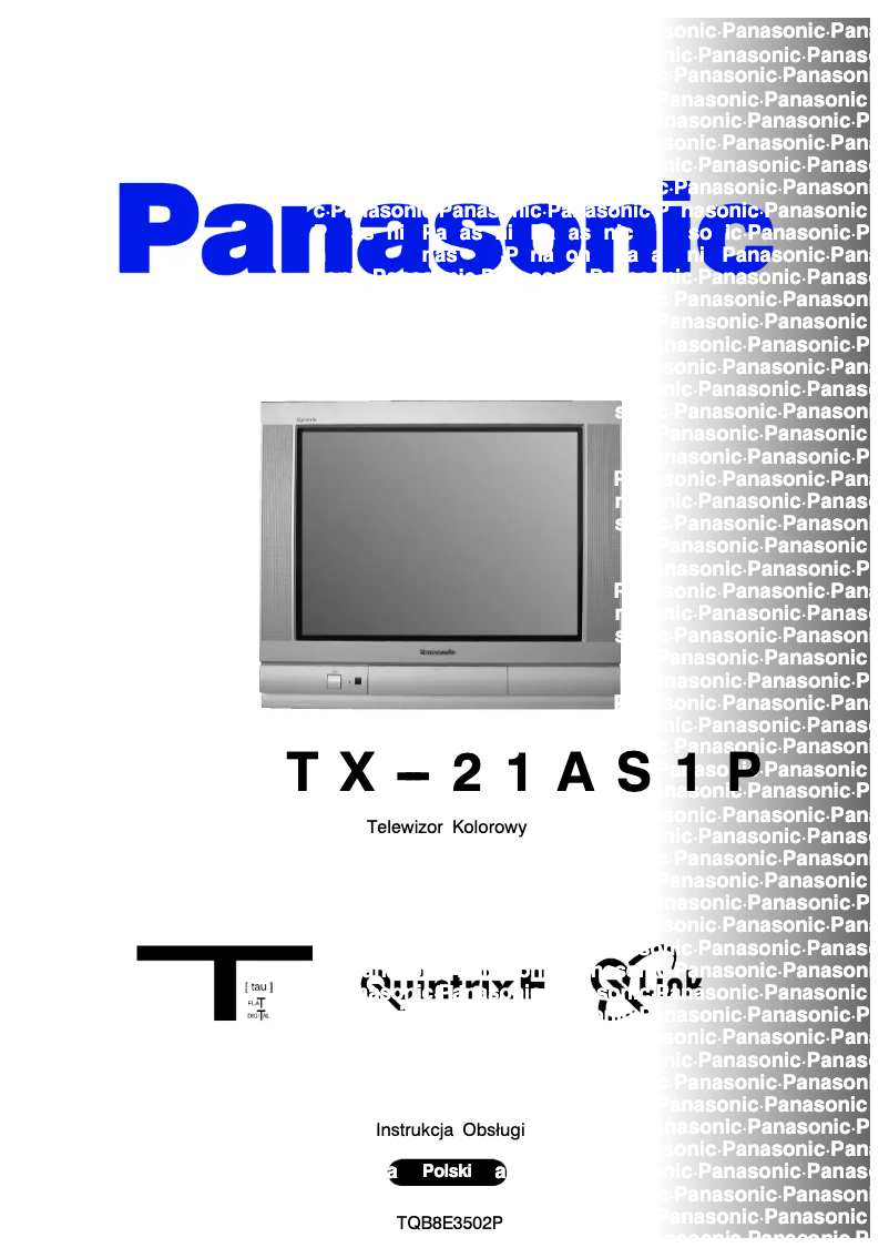 Imagen de la primera página del manual del dispositivo TX-21AS1P