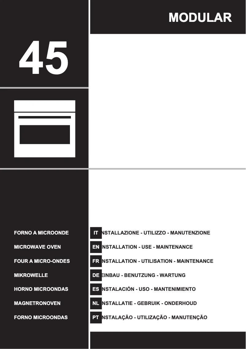 Imagen de la primera página del manual del dispositivo ILCM45BV