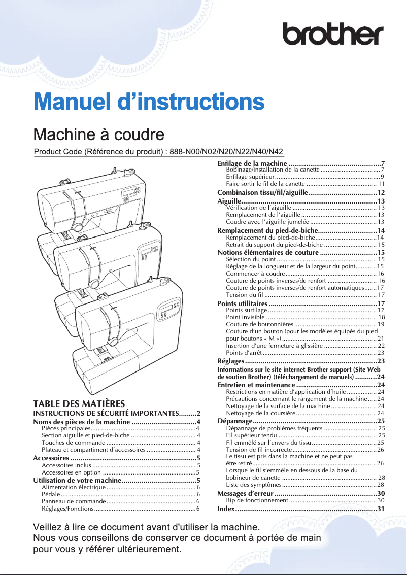 Imagen de la primera página del manual del dispositivo CX70PEs