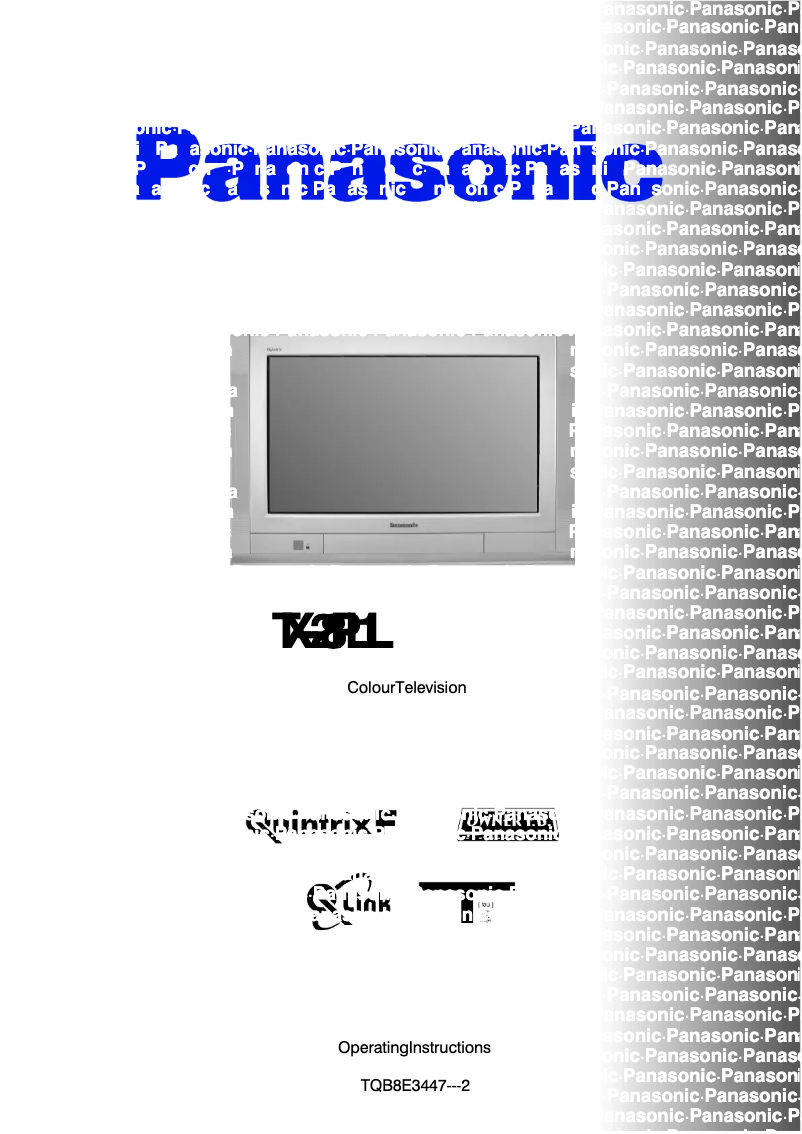 Página nº 1 - Manual de usuario Panasonic TX-28PL1L