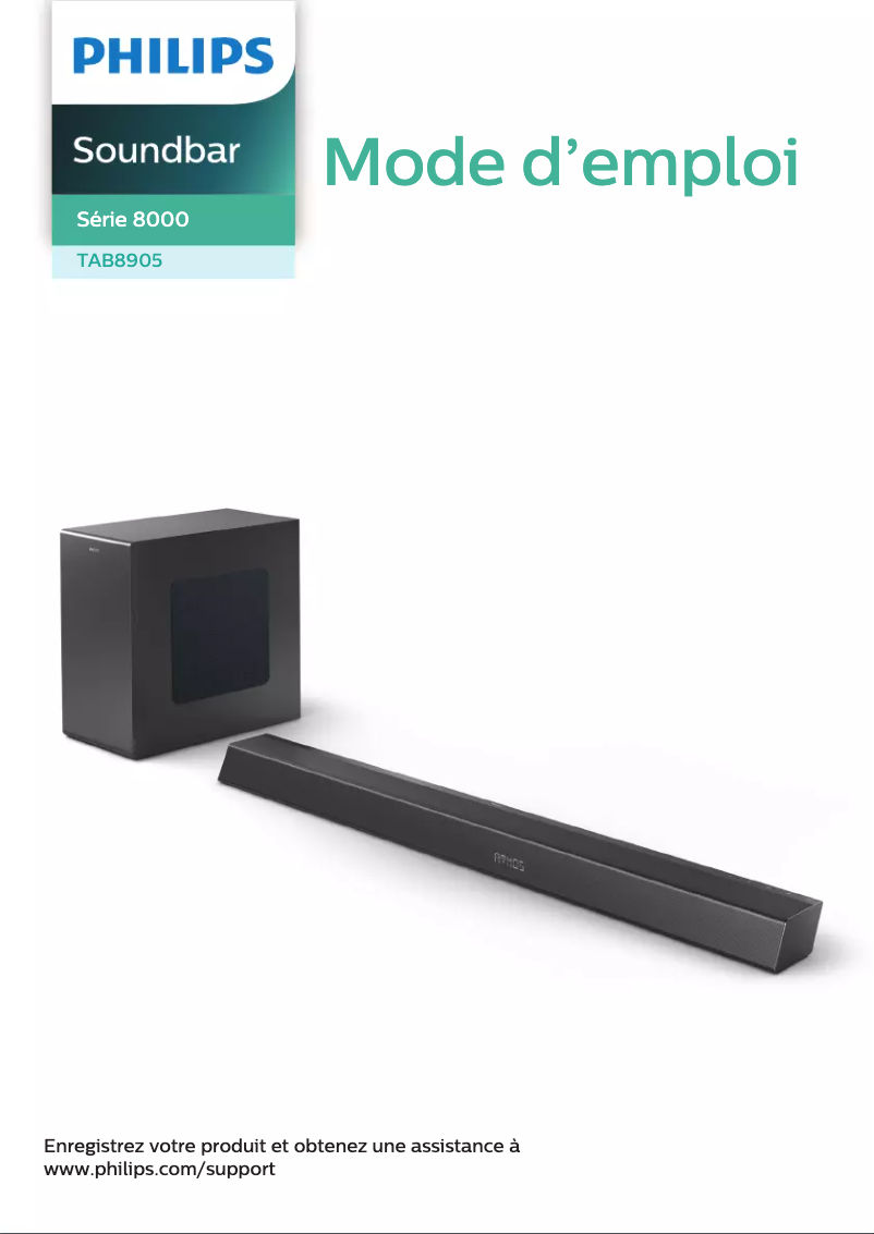 Página nº 1 - Manual de usuario Philips TAB8905