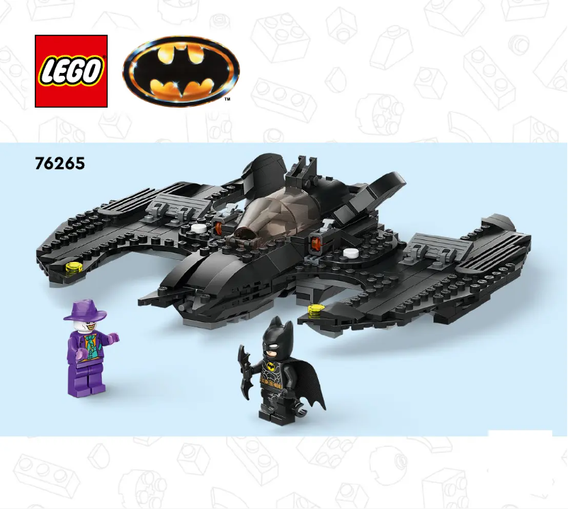 Página 1 del manual Manual de usuario Lego Batman 76265