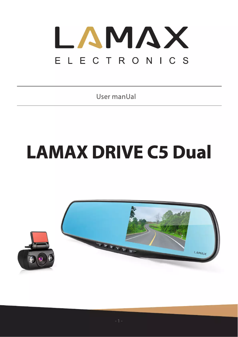 Imagen de la primera página del manual del dispositivo Drive C5