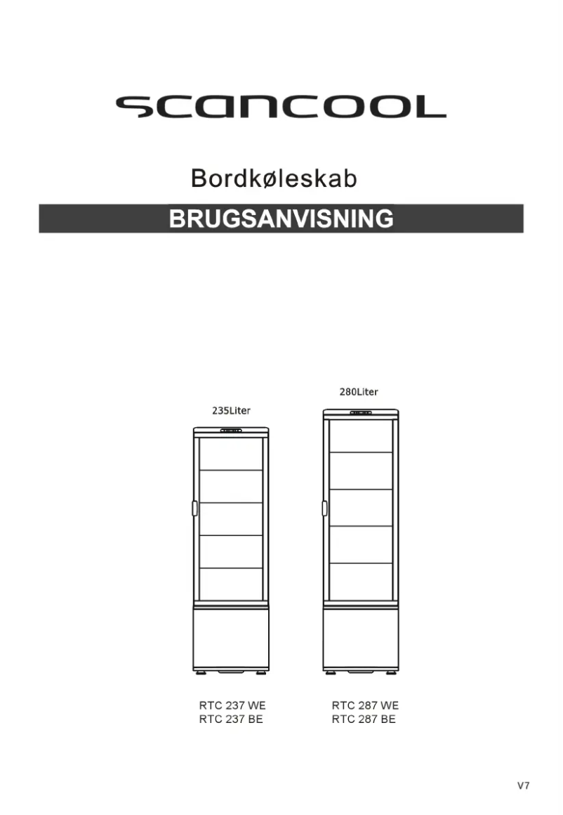 Imagen de la primera página del manual del dispositivo RTC 287 WE