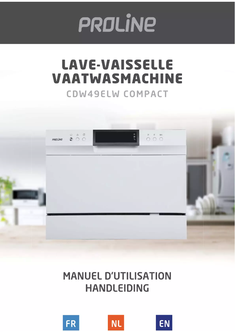 Página nº 1 - Manual de usuario Proline CDW49ELW COMPACT