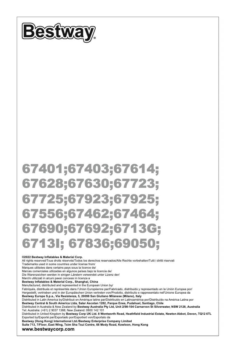 Imagen de la primera página del manual del dispositivo 6713G