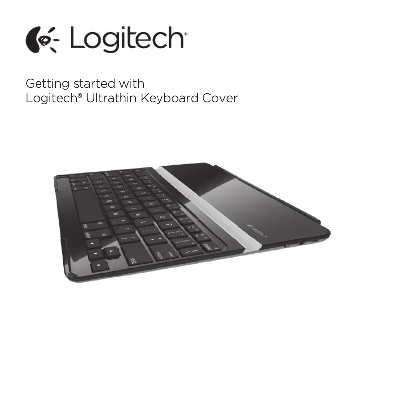 Página nº 1 - Manual de usuario Logitech Keyboard Case Ultrathin