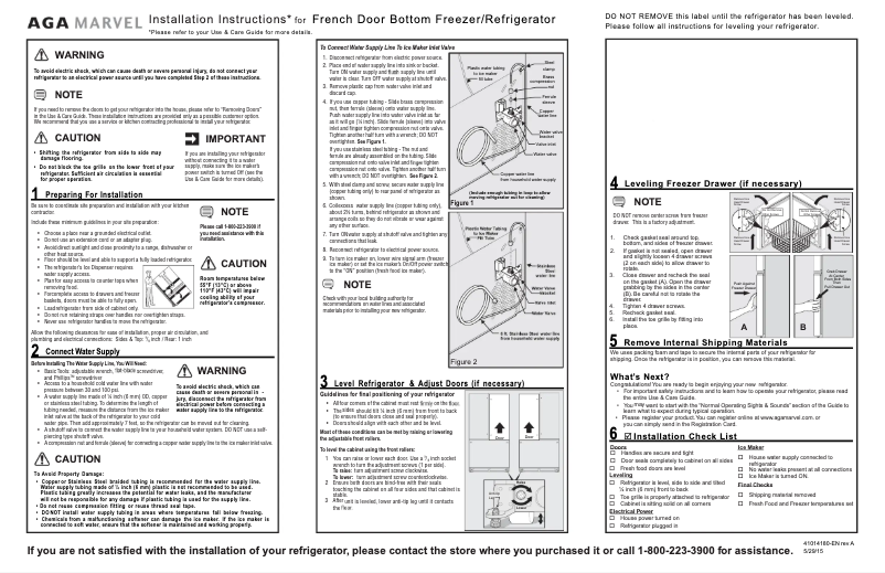 Página 1 del manual Guía de instalación Mercury MMCFDR23