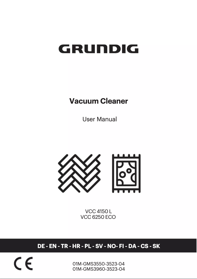 Página 1 del manual Manual de usuario Grundig VCC 6250 ECO