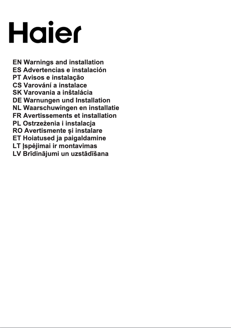 Imagen de la primera página del manual del dispositivo I-Design HAPY72ES6X